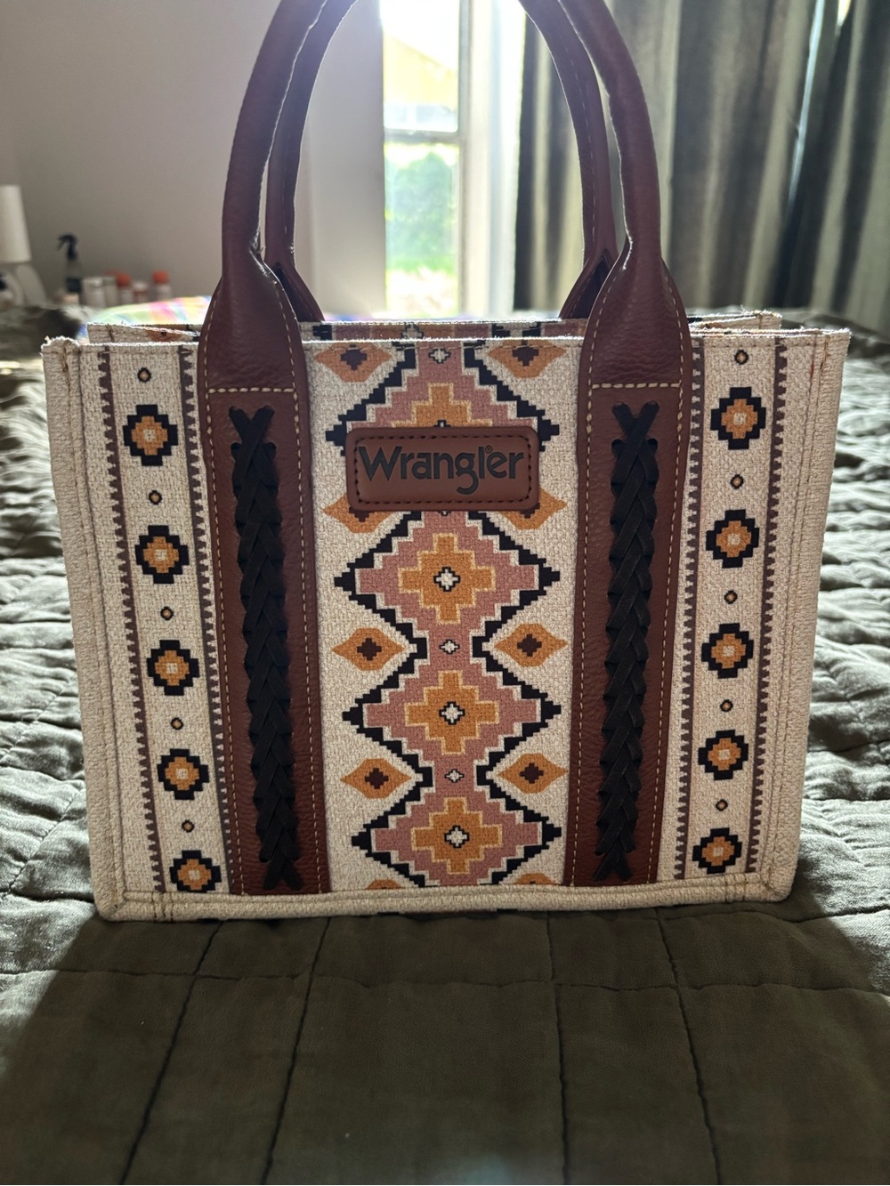 Wrangler Southwestern Pattern Mini Tote